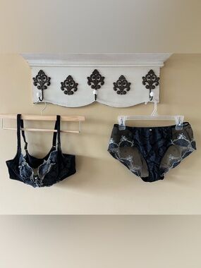 Empreinte bra and panty set